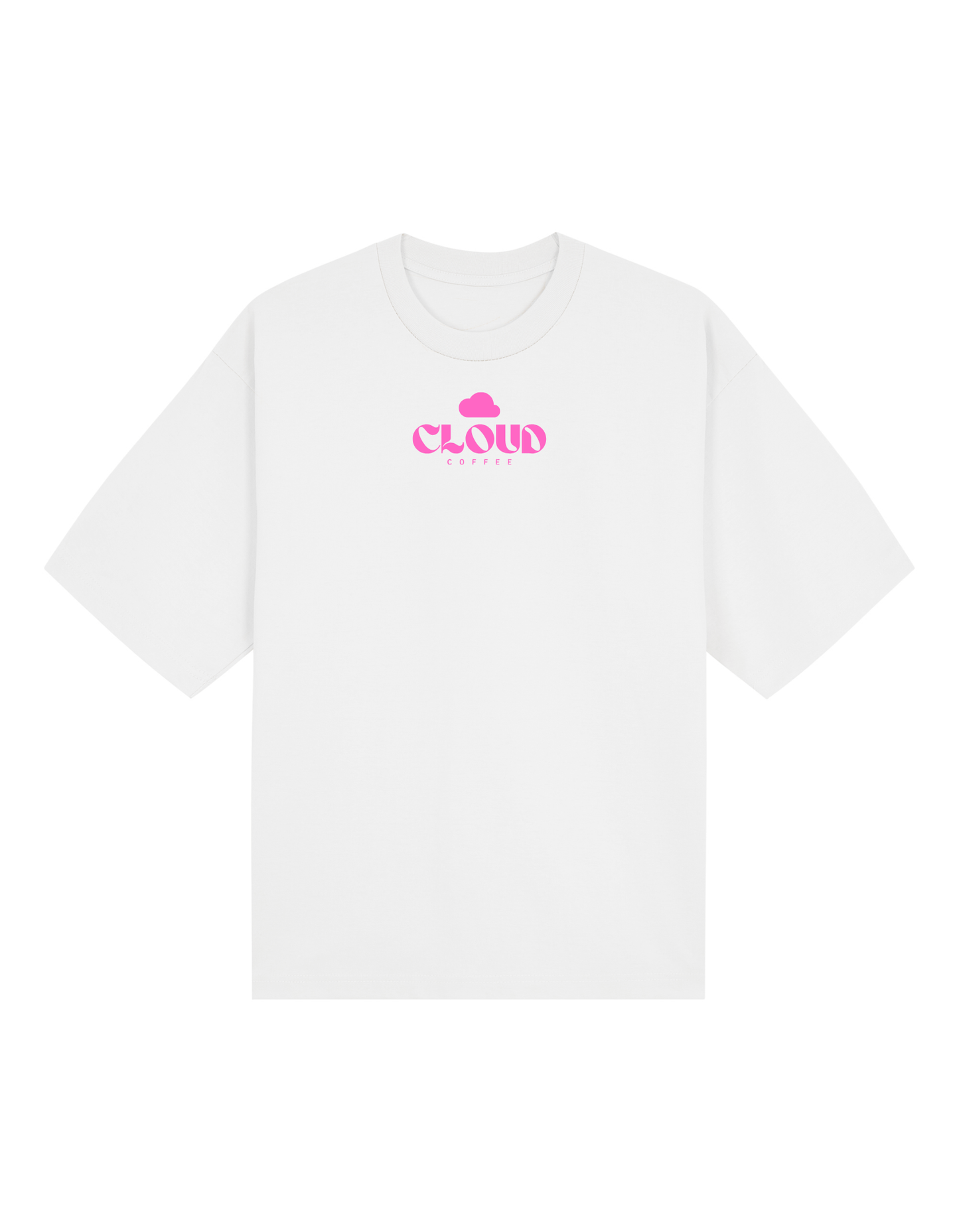 Magsaysay Night Shift Tee — White (Black / Pink Print)