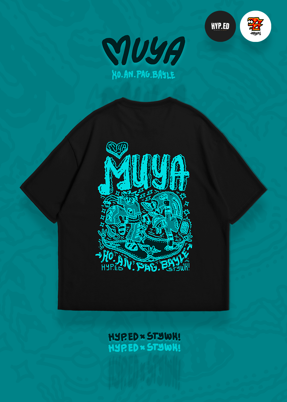 Muya Tee — Pagbayle Graphic (4 Variants)