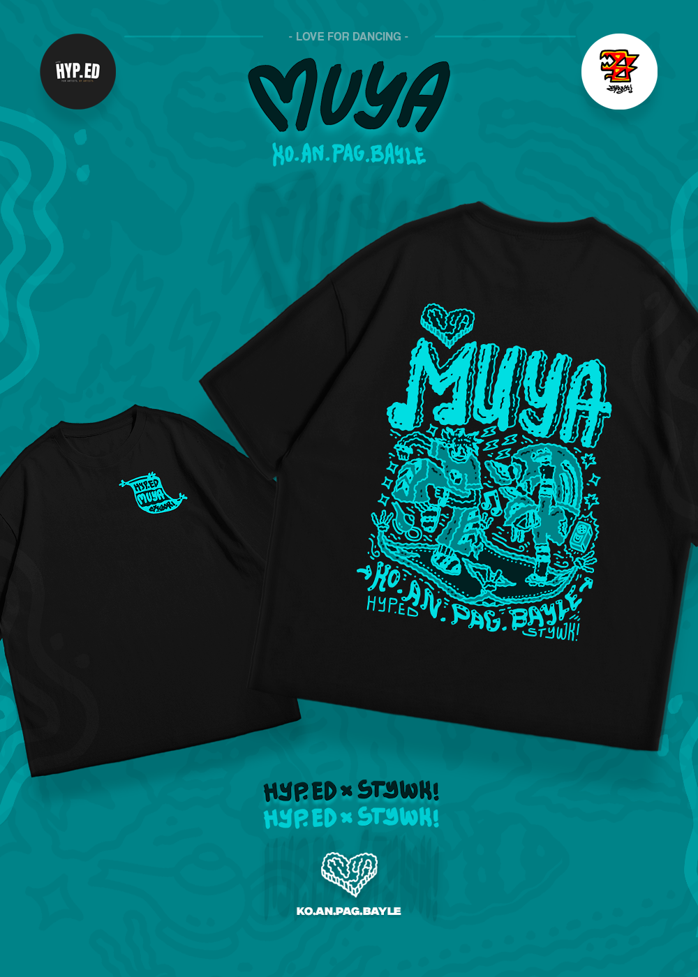 Muya Tee — Pagbayle Graphic (4 Variants)