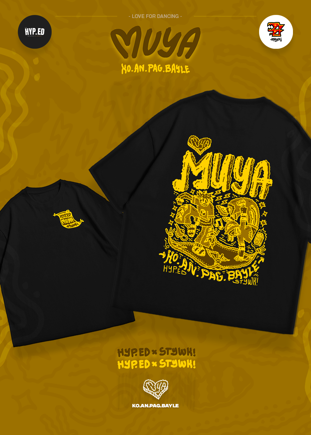 Muya Tee — Pagbayle Graphic (4 Variants)