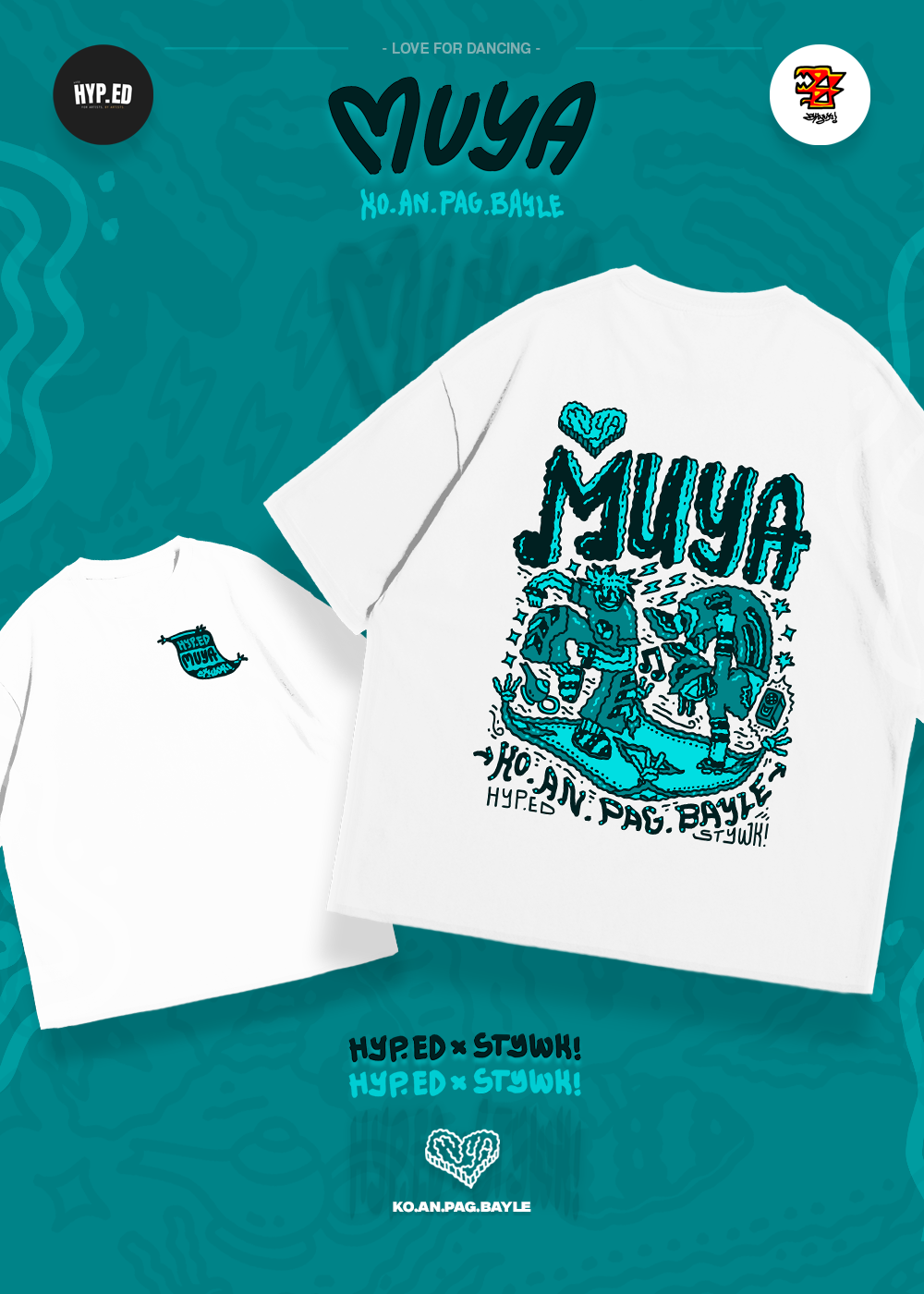 Muya Tee — Pagbayle Graphic (4 Variants)