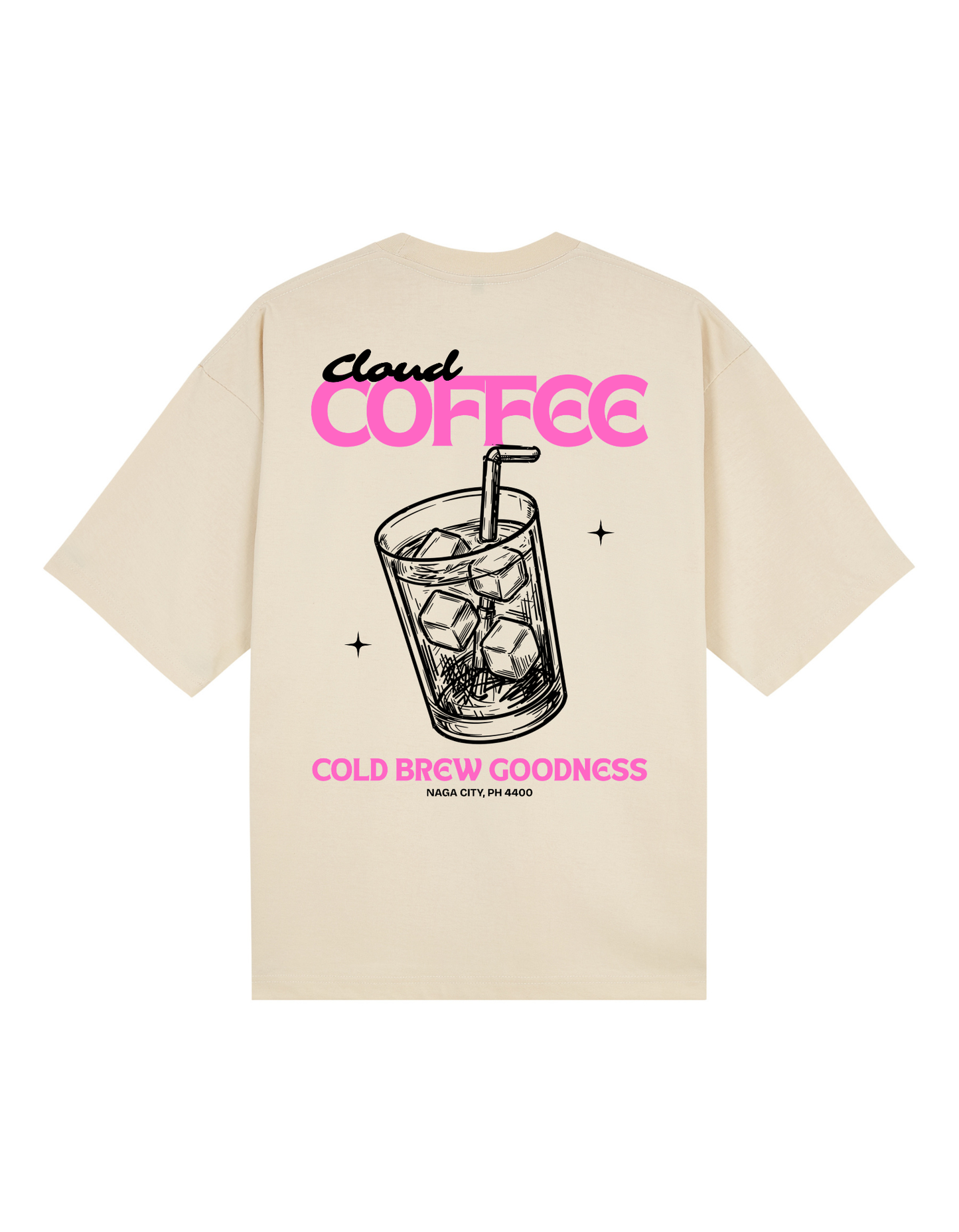 Cold Brew Goodness Tee — White / Oat