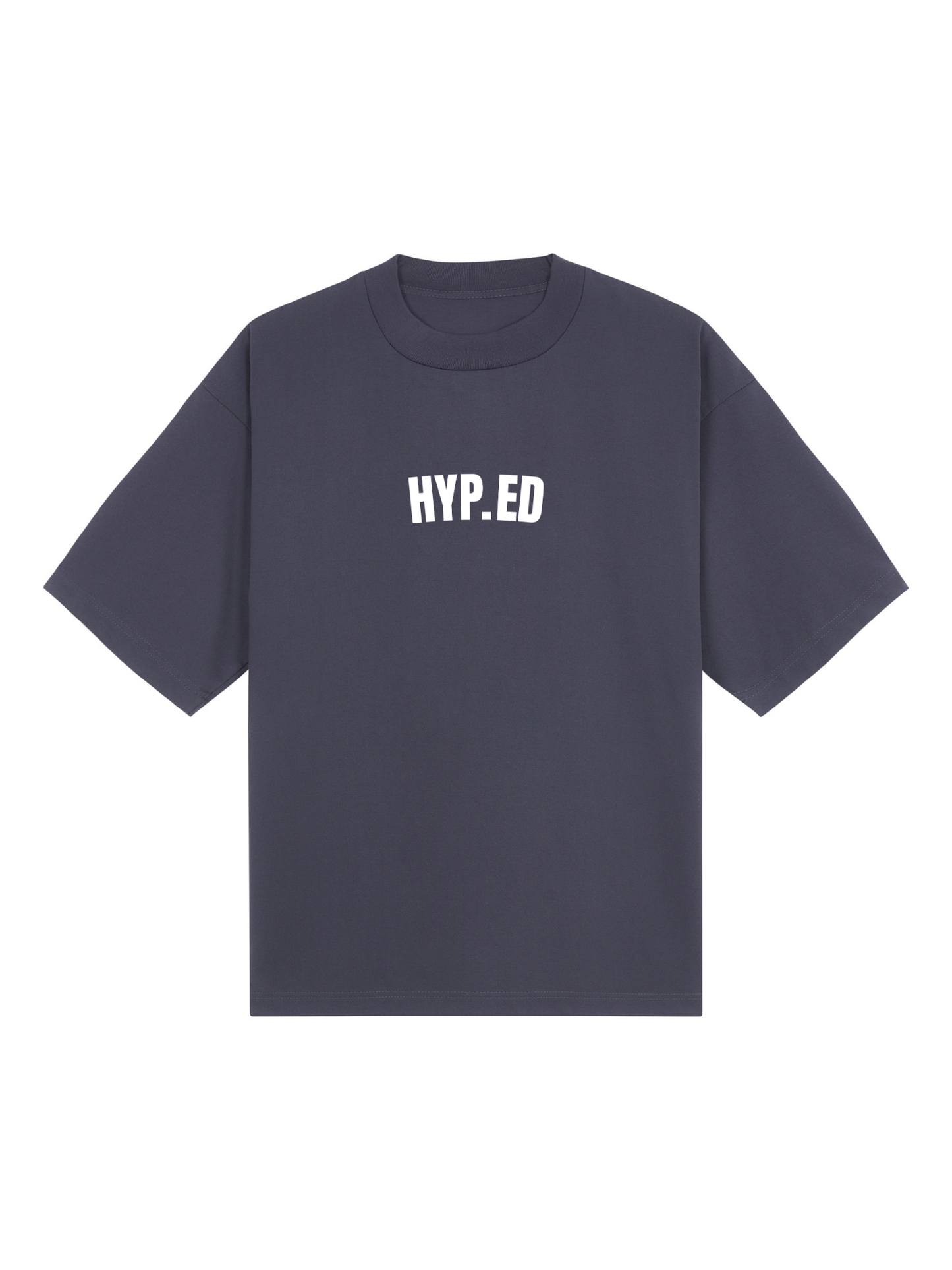 Stay Hyped Tee — Black / Gray / Oat / White